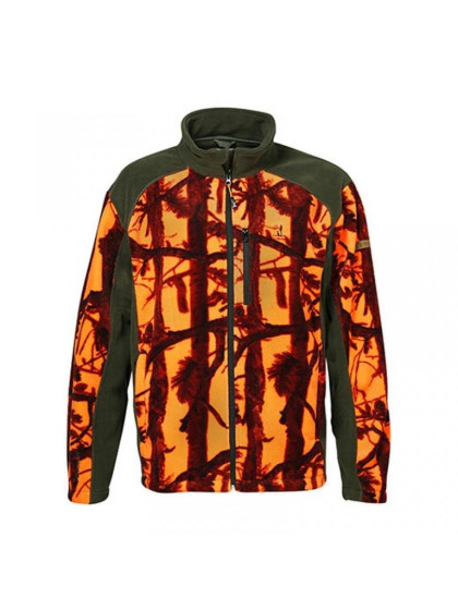 Blouson Percussion Polaire Chasse Ghostcamo Blaze