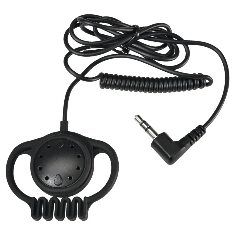 Écouteurs Sans Fil PTT En Forme De D Pour Radios Midland - Lot De 2 Avec Micro - Compatible G7, G9, XT, Alan