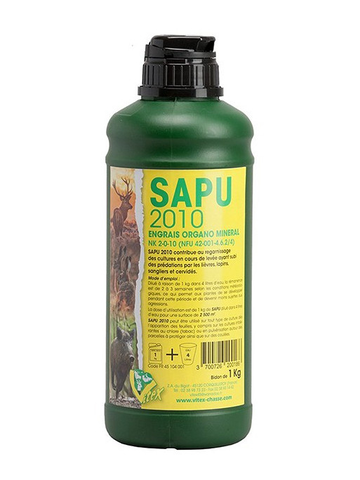 Répulsif SAPU 2010