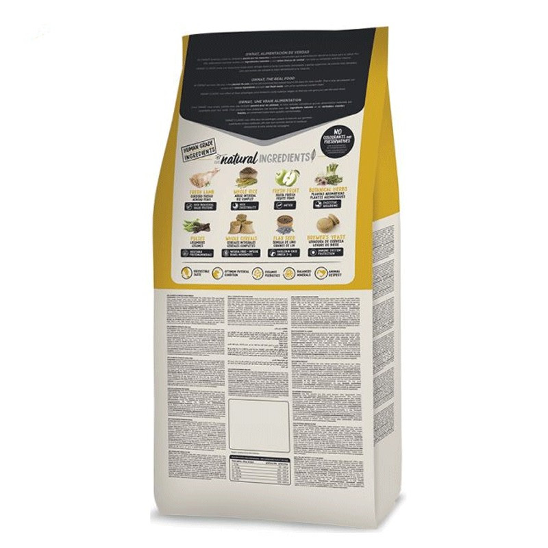 Croquettes chien Classic Lamb & Rice Ownat 20Kgs