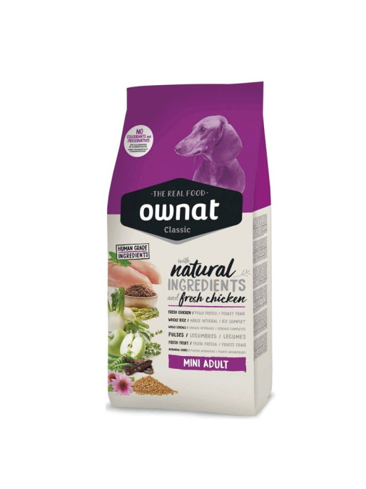 Croquettes pour chien Classic Mini Adult Ownat 4kg