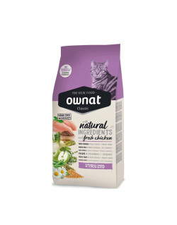 Croquettes pour chat Classic Sterilized Ownat 4kg