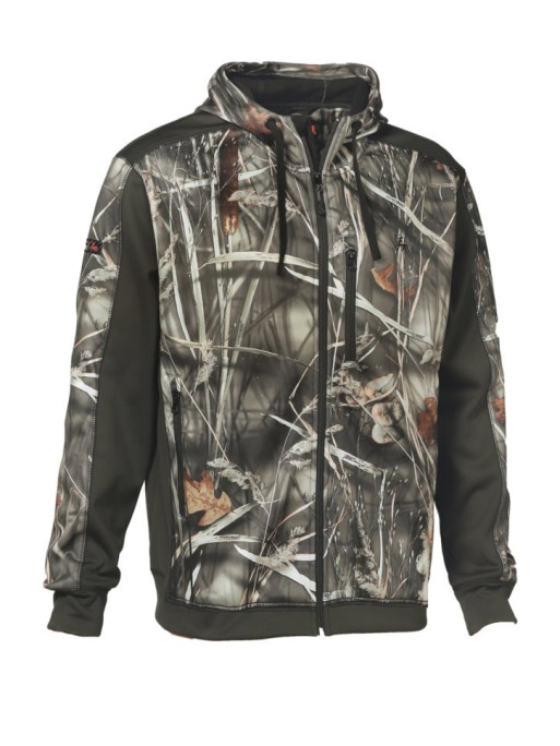 Blouson zippé Wolf Pro hunt camouflage