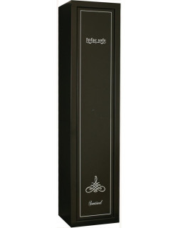 Armoire forte Sentinel 6 armes avec lunette + 1 dans la porte - Coffre intérieur