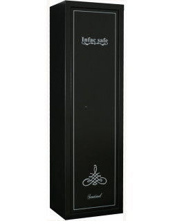 Armoire forte Sentinel 8 armes avec lunette + 2 dans la porte - Coffre intérieur