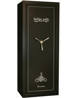 Armoire Forte Executive 18 armes avec lunette - Coffre intérieur - Étagères Amovibles