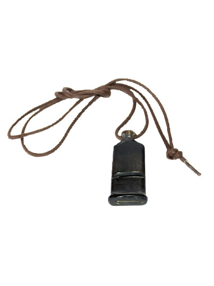 Sifflet Chasseur Plat en Corne