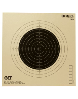 Cibles 50 Match