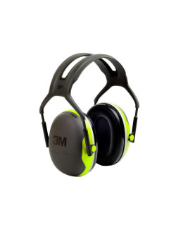 Casque Peltor X4A noir/vert fluo