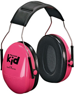 Casque peltor pour enfant - Rose
