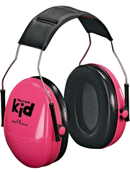 Casque peltor pour enfant - Rose