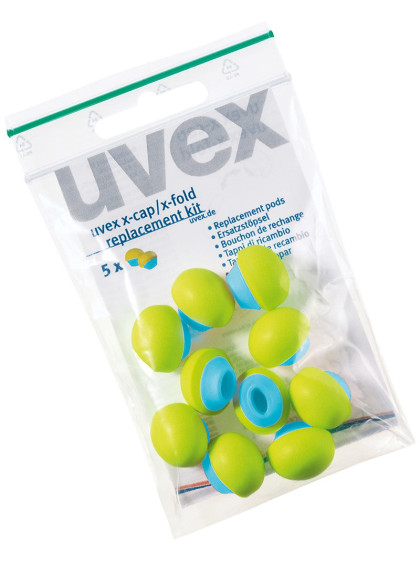 Bouchons de remplacement Uvex 