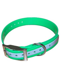 Collier Biothane Biogold Reflective 25mmx60cm