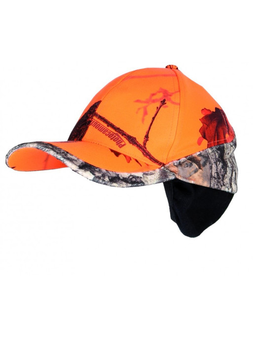 Casquettes Somlys chaude avec cache oreilles - ORANGE 906C