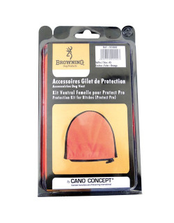 Kit ventral orange femelle gilet Protect Pro Browning