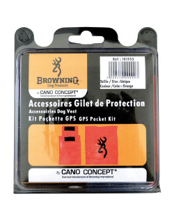 Kit pochette GPS / Bipper gilet protection Browning