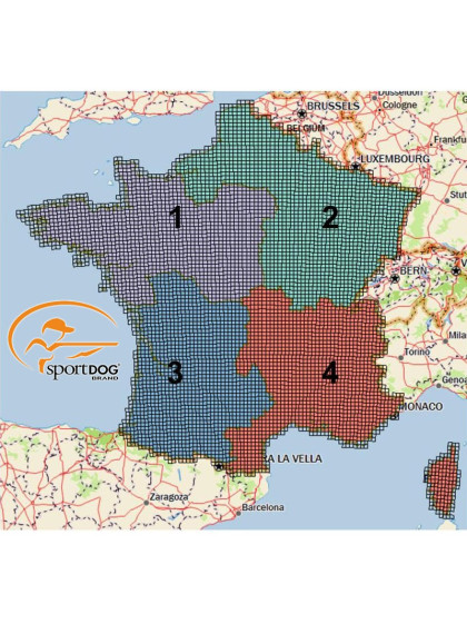 Cartographie SportDOG Tek 2.0