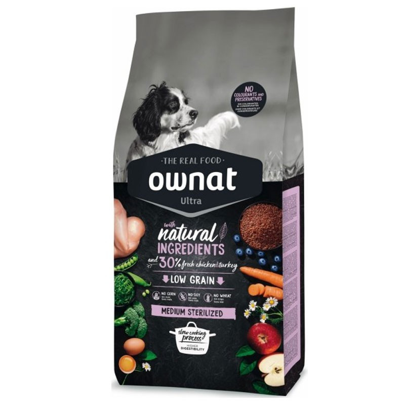 Croquettes Ultra Sterilized Ownat 14kg