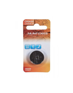 Piles CR2430 3v Num'axes