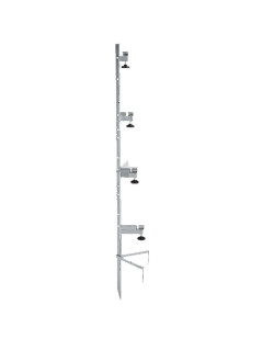 Piquet de montage  Patura luxe 4 enrouleurs
