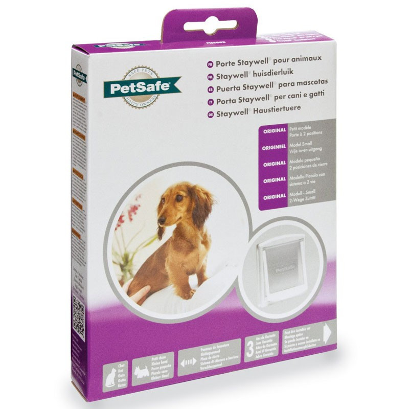 Porte Staywell 2 positions chats / petits chiens PetSafe