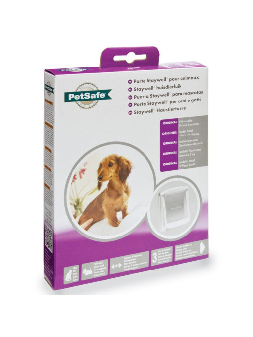 Porte Staywell 2 positions chats / petits chiens PetSafe