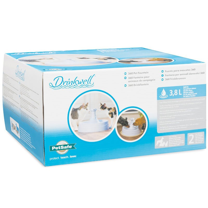 Fontaine 360 Drinkwell inox PetSafe