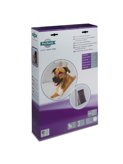Porte d'accès avec isolation renforcée PetSafe - chats et chiens Porte d'accès avec isolation renforcée PetSafe - chats et chiens