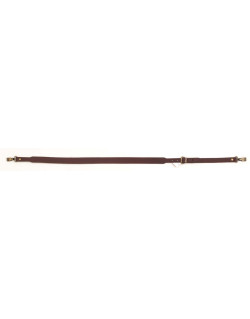 Bretelle fusil cuir avec mousquetons