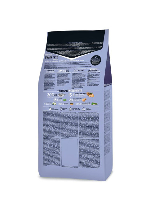 Croquettes Chat Grain Free Prime Sterilized Fish 3kg