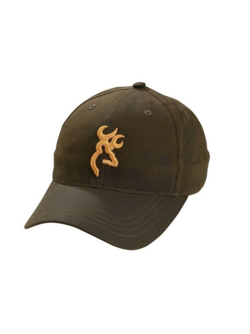 Casquette Durawax marron 