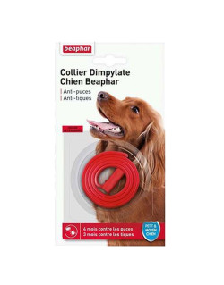 Collier Dimpylate chien Beaphar anti-puces et tiques