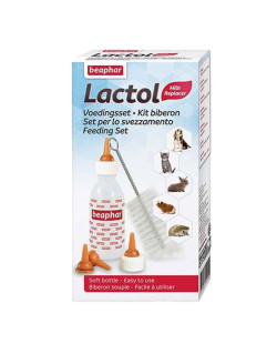 Kit biberon Lactol Beaphar pour animaux de compagnie