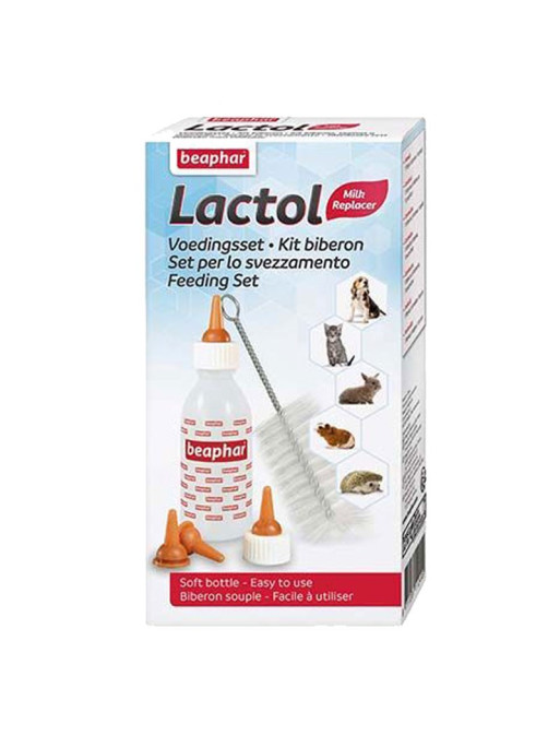 Kit biberon Lactol Beaphar pour animaux de compagnie Kit biberon Lactol Beaphar pour animaux de compagnie