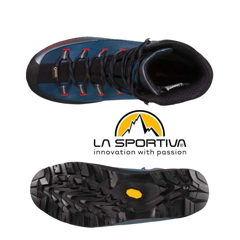 Chaussures Trango TRK Leather GTX La Sportiva Opal/ Poppy