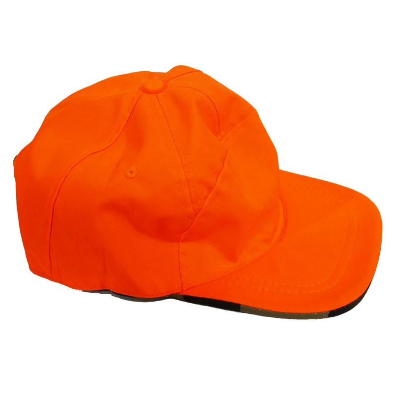 Casquette réversible orange/camo Percussion