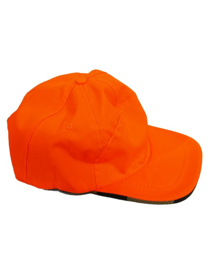 Casquette réversible orange/camo Percussion