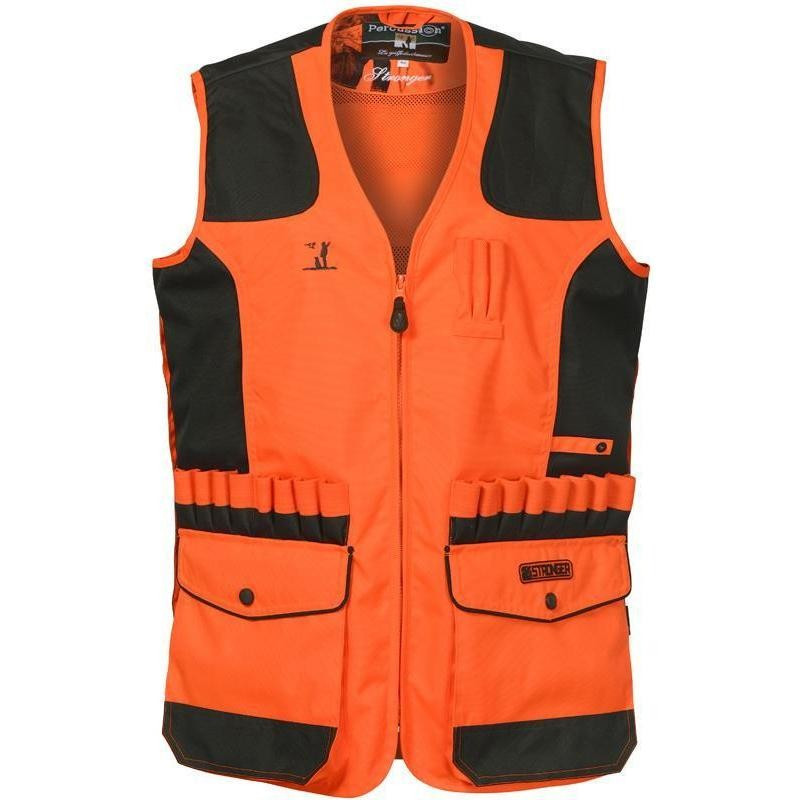 Gilet de chasse Stronger orange Percussion