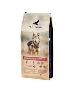 Croquettes High Meat Wild Prairie GF Wolfood 12Kg