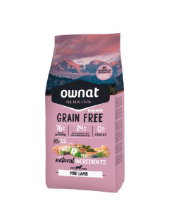 Croquettes Grain Free Prime Mini Lamb Ownat 3Kg