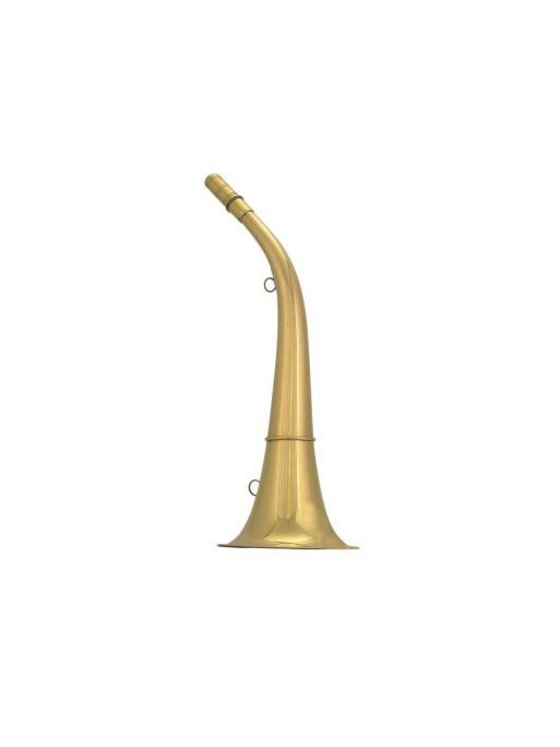 Corne ronde laiton poli compîegne 40 cm Corne ronde laiton poli compîegne 40 cm