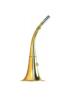 Corne laiton poli elless 45 cm 