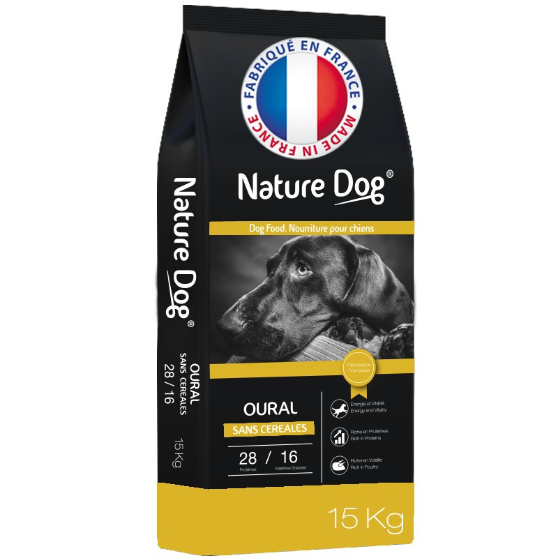 Croquettes pour chien OURAL PRO 28/16 Nature Dog alimentation chien