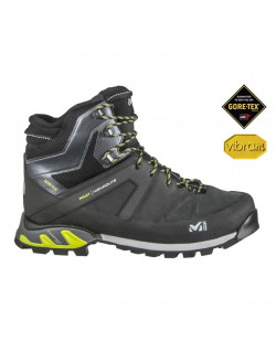 Chaussures High Route GTX Millet Black / Acide Green