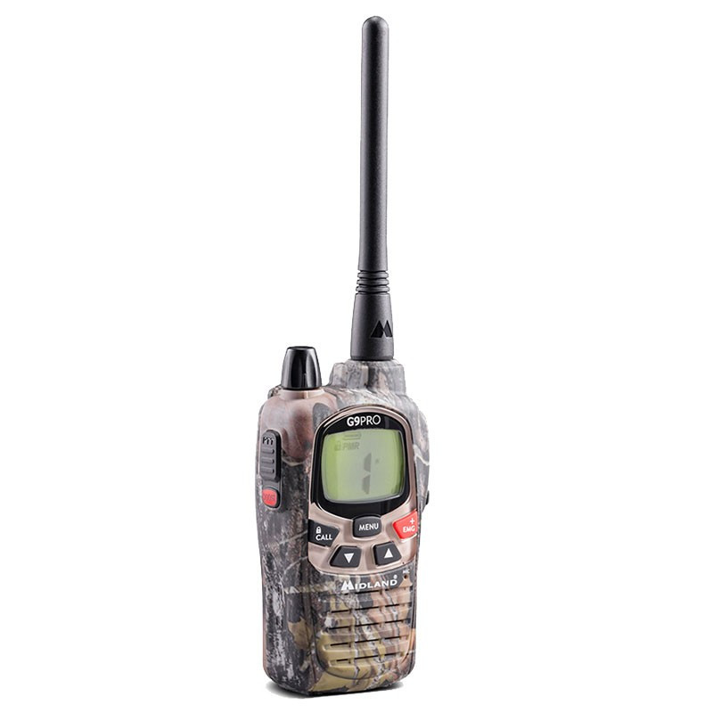 Talkie-Walkie G9 PRO Midland avec oreillette offerte