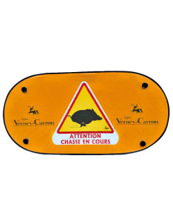 Pare soleil "ragot" signalisation chasse en cours Verney-Carron