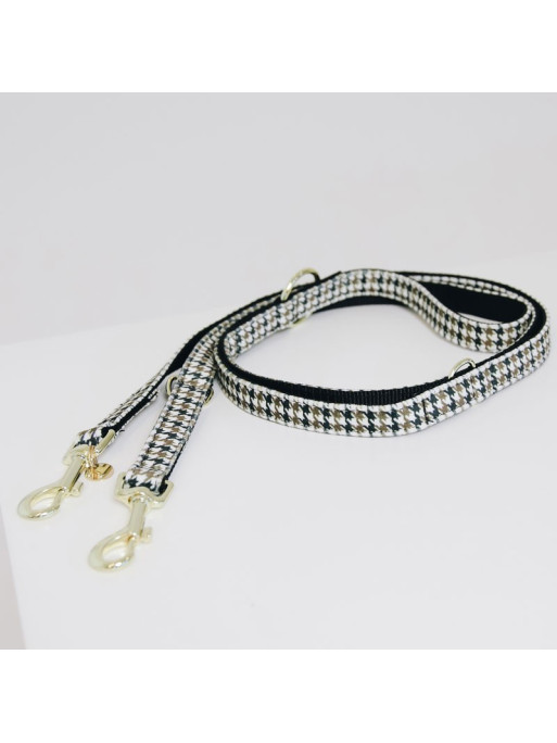 Laisse pour chien Pied-de-Poule Kentucky Laisse pour chien Pied-de-Poule Kentucky