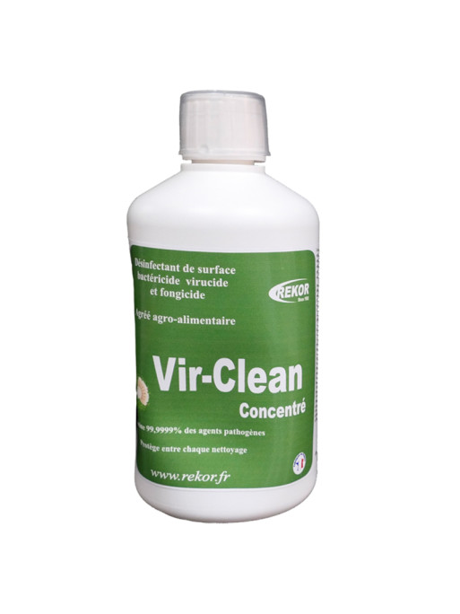Vir-Clean concentré Rekor - bactéricide virucide fongicide Vir-Clean concentré Rekor - bactéricide virucide fongicide