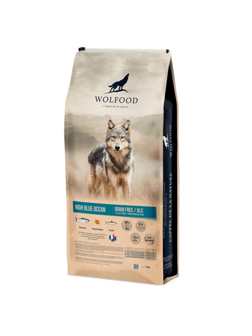 Croquettes High Blue Poisson Grain free Wolfood Croquettes High Blue Poisson Grain free Wolfood