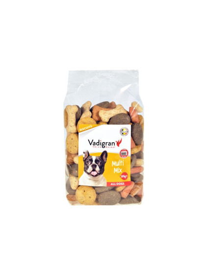 Snack Chien Biscuits Multimix 500g Vadigran